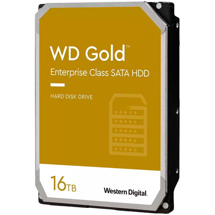 [ASB-WD161KRYZ] WD Gold (3.5", 16TB, 512MB, 7200 RPM, SATA 6 Gb/s) - WD161KRYZ