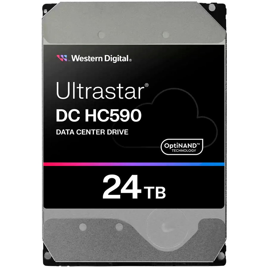 [ASB-WUH722624ALE6L4] WD/HGST ULTRASTAR DC HC590 (3.5’’, 24TB, 512MB, 7200RPM, SATA 6Gb/s, 512E SE NP3) SKU: 0F65684 - WUH722624ALE6L4