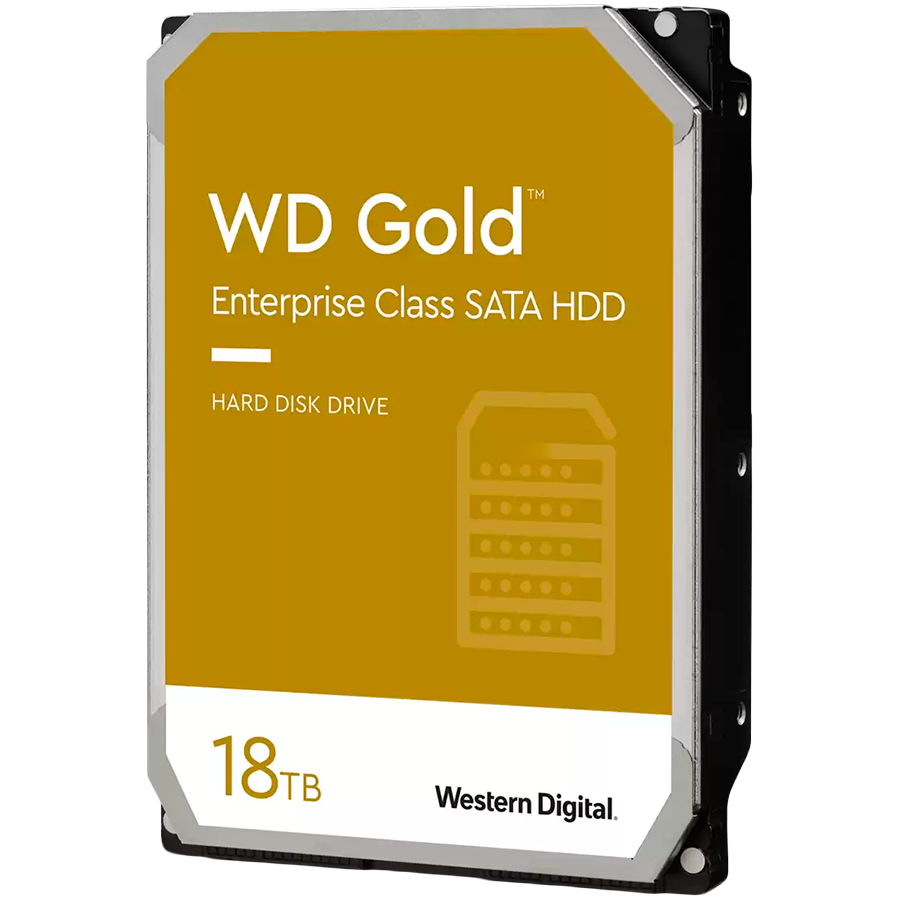 Western Digital Gold 18TB 3.5″ 7200 RPM SATA 6Gb/s