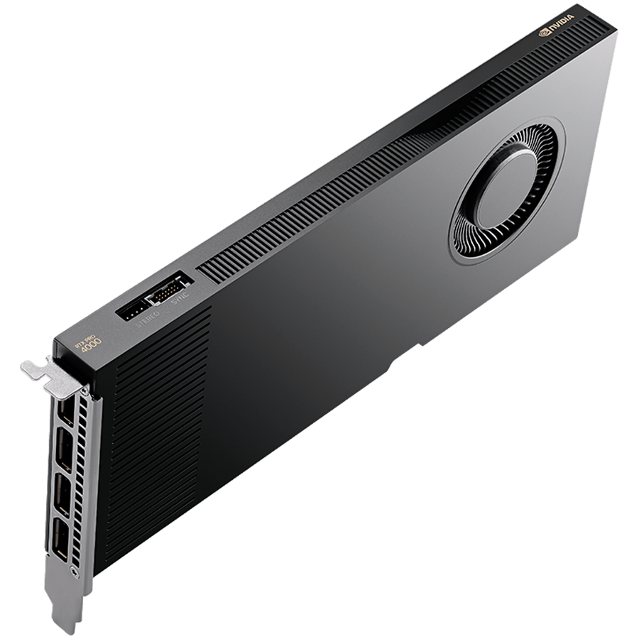 [ASB-VCNRTXPRO4000-SB] PNY NVIDIA RTX PRO 4000 Blackwell 24GB GDDR7 OEM